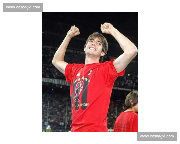 卡卡 AC 米兰双手指天！欧冠巅峰时刻高清壁纸珍藏✨